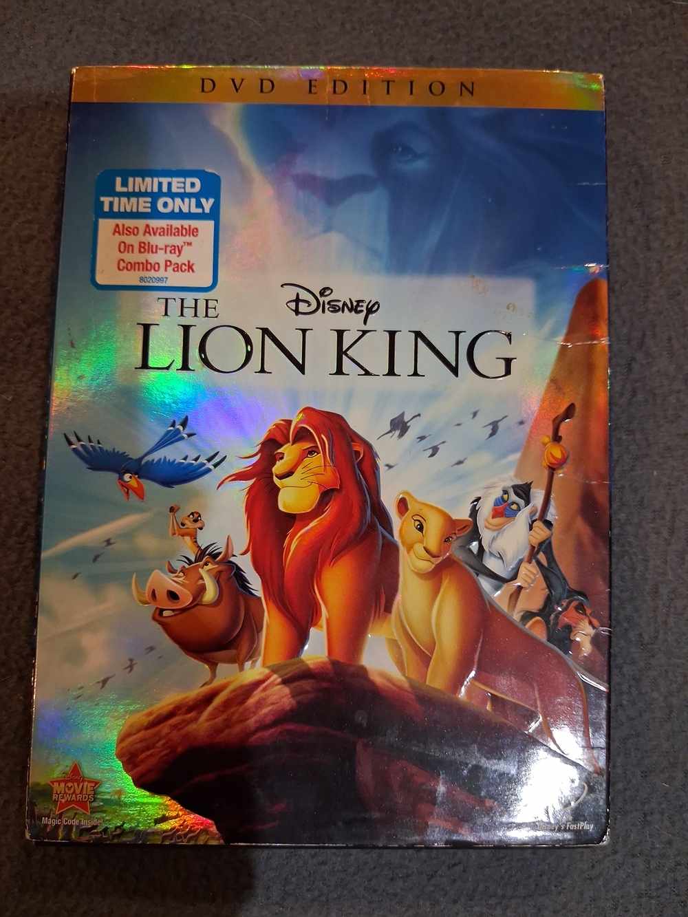 Disney The Lion King DVD